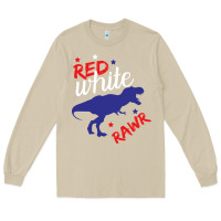 Mushroom 4th of July Dinosaur Long Sleeve Tee - Bettercallsaul