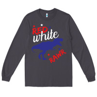 Smoke 4th of July Dinosaur Long Sleeve Tee - Bettercallsaul