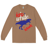 Toasted Coconut 4th of July Dinosaur Long Sleeve Tee - Bettercallsaul