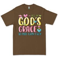 Cacao all of god's grace in one tiny face Premium Tee - MaliasSmallBusiness