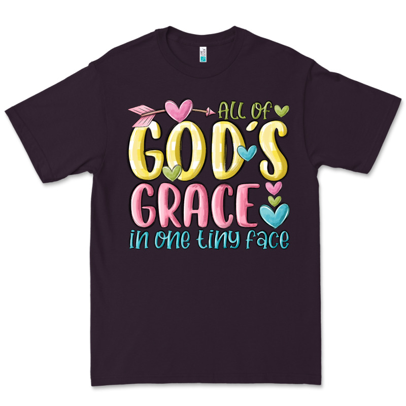 All Of God's Grace In One Tiny Face Premium Tee by MaliasSmallBusiness | Teevron