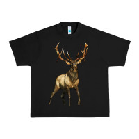 Black elk deer Urban Heavy Tee - LillyAllenDesigns