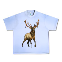 Grape Ice elk deer Urban Heavy Tee - LillyAllenDesigns