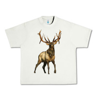 Pistachio elk deer Urban Heavy Tee - LillyAllenDesigns