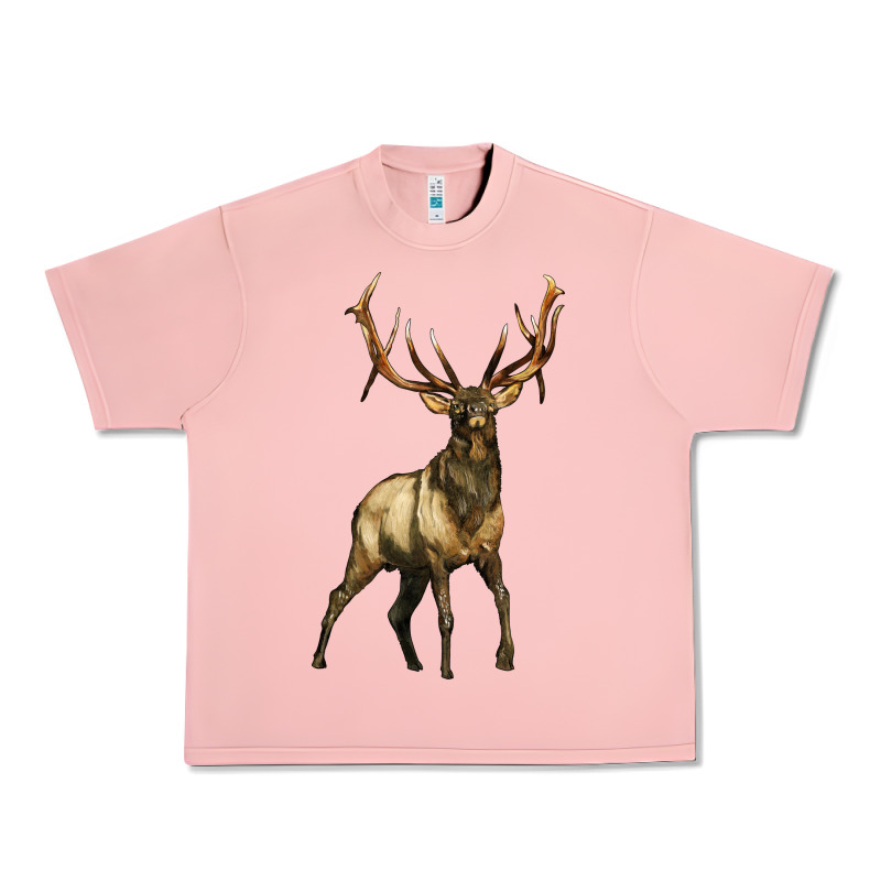 Elk Deer Urban Heavy Tee by LillyAllenDesigns | Teevron