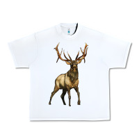 White elk deer Urban Heavy Tee - LillyAllenDesigns