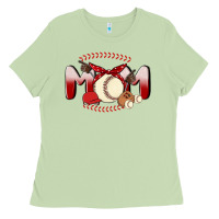 Matcha baseball mom Ladies Tee - MaliasSmallBusiness