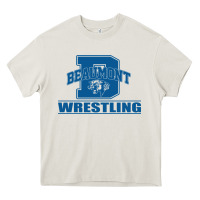 Cream Beaumont Wrestling Heavy Core Tee - Jasminsmagicworld