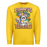 Lemon Bunny's Favorite Teacher Easter Day Premium Sweatshirt - FaDigitalArtStudio