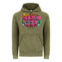 Vintage Olive vibrant fiesta typography Vintage Hoodie - LillyAllenDesigns