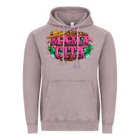 Vintage Zinc vibrant fiesta typography Vintage Hoodie - LillyAllenDesigns