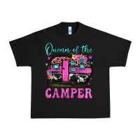 Black queen of the camper Urban Heavy Tee - JahusDesignShop