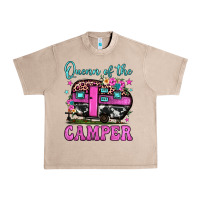 French Oak queen of the camper Urban Heavy Tee - JahusDesignShop