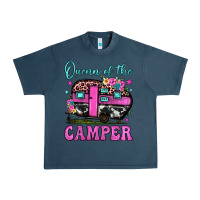 Midnight Navy queen of the camper Urban Heavy Tee - JahusDesignShop