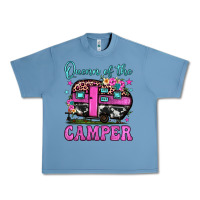 Pebble Blue queen of the camper Urban Heavy Tee - JahusDesignShop