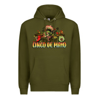 Army Green My first cinco de mayo Premium Hoodie - FaDigitalArtStudio