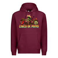 Burgundy My first cinco de mayo Premium Hoodie - FaDigitalArtStudio