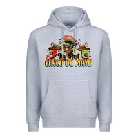 Heather Grey My first cinco de mayo Premium Hoodie - FaDigitalArtStudio