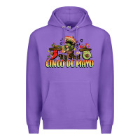 Purple My first cinco de mayo Premium Hoodie - FaDigitalArtStudio