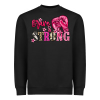 Black brave and strong Heavyweight Sweatshirt - NancyCooperArtShop