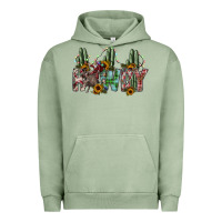 Pigment Oil Green howdy Urban Hoodie - SublimationCraftShop