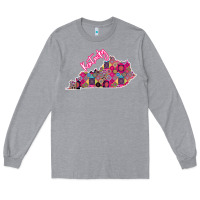 Heather Grey Pink Kentucky Long Sleeve Tee - Bettercallsaul