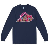 Navy Pink Kentucky Long Sleeve Tee - Bettercallsaul