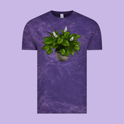 Peace Lily Vintage Tee Designed By Lillyallendesigns