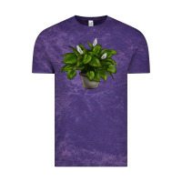 Cloud Purple Peace Lily Vintage Tee - LillyAllenDesigns