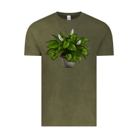 Vintage Olive Peace Lily Vintage Tee - LillyAllenDesigns