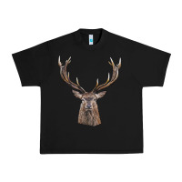 Black elk deer head Urban Heavy Tee - LillyAllenDesigns