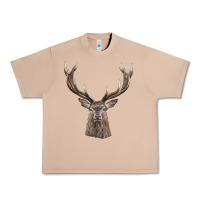 Burro elk deer head Urban Heavy Tee - LillyAllenDesigns
