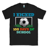 Black i kicked 100 days of school Classic Tee - LillyAllenDesigns