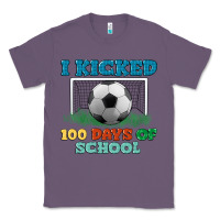 Lavender i kicked 100 days of school Classic Tee - LillyAllenDesigns