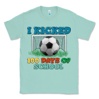 Seafoam i kicked 100 days of school Classic Tee - LillyAllenDesigns
