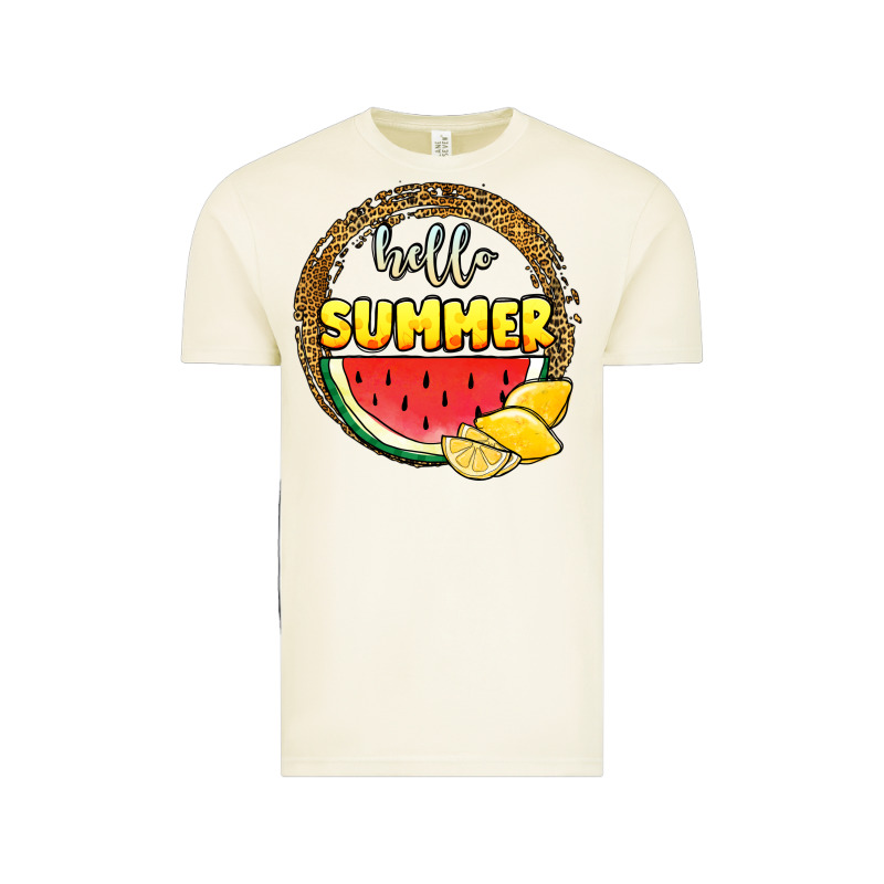 Hello Summer Watermelon Vintage Tee by JahusDesignShop | Teevron