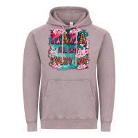 Vintage Zinc mama all day everyday Vintage Hoodie - LillyAllenDesigns