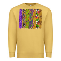 Antique Gold Mardi Gras Brushstrokes Premium Sweatshirt - BundleAndBundleShop