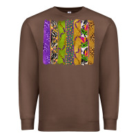Chestnut Mardi Gras Brushstrokes Premium Sweatshirt - BundleAndBundleShop