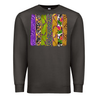 Smoke Mardi Gras Brushstrokes Premium Sweatshirt - BundleAndBundleShop