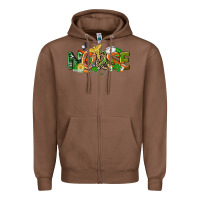 Chestnut St. Patrick's Day Nurse Zipper Hoodie - CowGirlArtShop