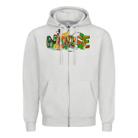 Dove Grey St. Patrick's Day Nurse Zipper Hoodie - CowGirlArtShop