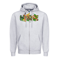Heather Grey St. Patrick's Day Nurse Zipper Hoodie - CowGirlArtShop