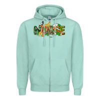 Seafoam St. Patrick's Day Nurse Zipper Hoodie - CowGirlArtShop