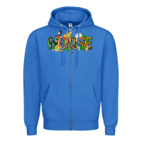 True Royal St. Patrick's Day Nurse Zipper Hoodie - CowGirlArtShop