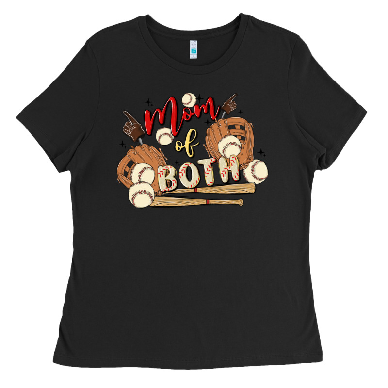 Mama Of Both Ladies Tee by MaliasSmallBusiness | Teevron