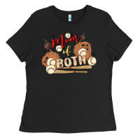 Black mama of both Ladies Tee - MaliasSmallBusiness