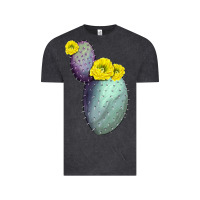 Vintage Black Opunthia Santa Rita Cactus Vintage Tee - LillyAllenDesigns