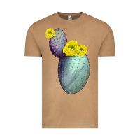 Vintage Camel Opunthia Santa Rita Cactus Vintage Tee - LillyAllenDesigns