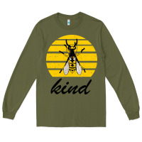 Army Green Bee Kind Long Sleeve Tee - Bettercallsaul